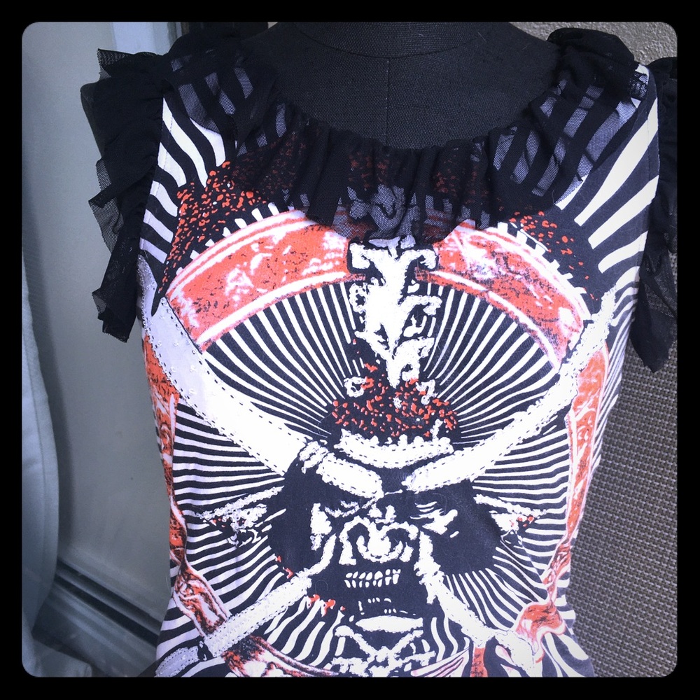 Vintage punk rock tank